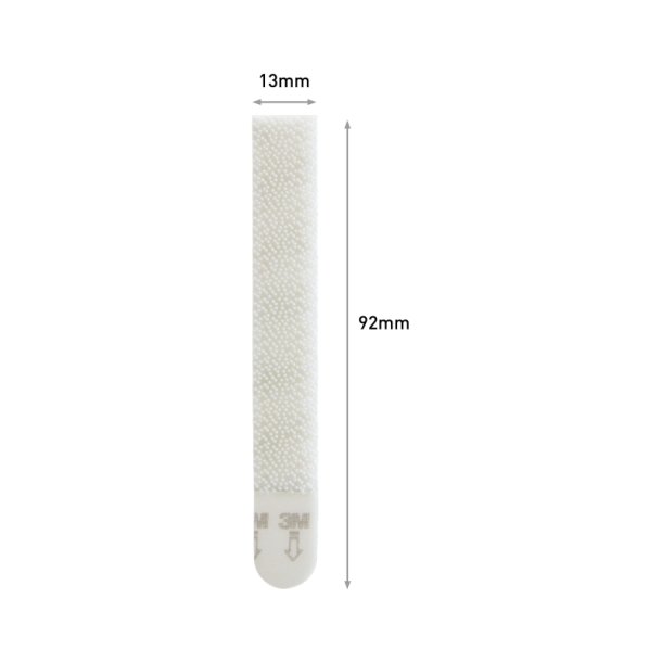 3M Command 4 s�t smalle strips til billedoph�ng - hvid